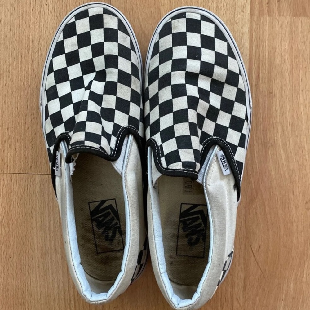 Checkered vans